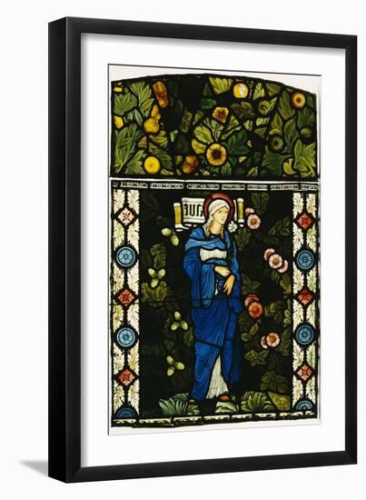 The Blessed Virgin Mary, Morris and Co.-Edward Burne-Jones-Framed Giclee Print