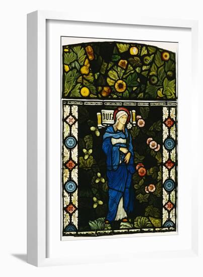 The Blessed Virgin Mary, Morris and Co.-Edward Burne-Jones-Framed Giclee Print