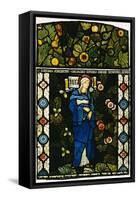 The Blessed Virgin Mary, Morris and Co.-Edward Burne-Jones-Framed Stretched Canvas