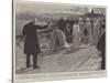 The Blessing at the Conclusion of the Service on the Mount of Olives-William Hatherell-Stretched Canvas