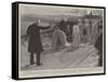 The Blessing at the Conclusion of the Service on the Mount of Olives-William Hatherell-Framed Stretched Canvas