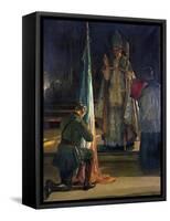 The Blessing of the Colours, 1922-Sir John Lavery-Framed Stretched Canvas