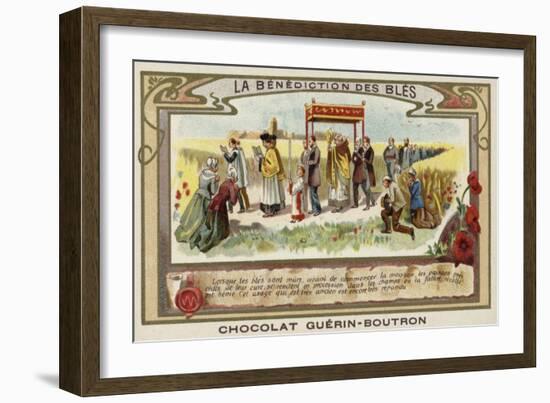 The Blessing of the Corn-null-Framed Giclee Print