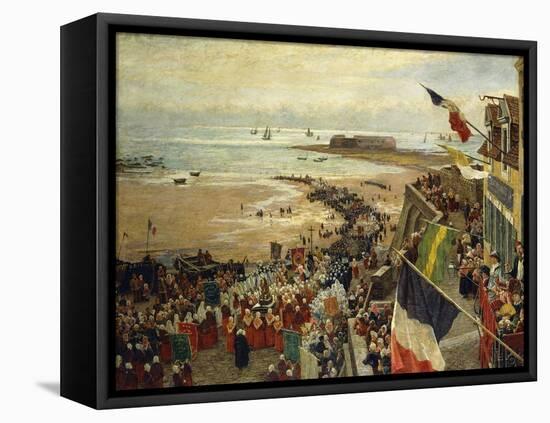 The Blessing of the Sea-William Morison Wyllie-Framed Stretched Canvas