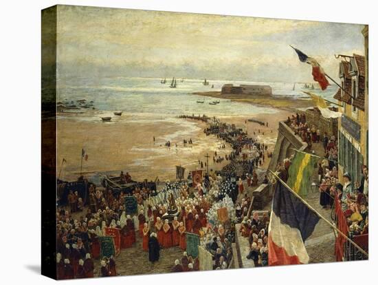 The Blessing of the Sea-William Morison Wyllie-Stretched Canvas