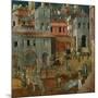 The Blessings of Good Government-Ambrogio Lorenzetti-Mounted Giclee Print