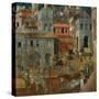 The Blessings of Good Government-Ambrogio Lorenzetti-Stretched Canvas
