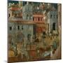 The Blessings of Good Government-Ambrogio Lorenzetti-Mounted Giclee Print