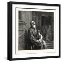 The Blind Beggar, in the National Gallery, 1859-J.l. Dyckmans-Framed Giclee Print