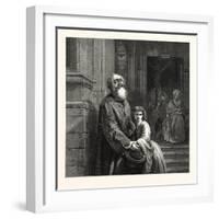 The Blind Beggar, in the National Gallery, 1859-J.l. Dyckmans-Framed Giclee Print