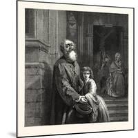 The Blind Beggar, in the National Gallery, 1859-J.l. Dyckmans-Mounted Giclee Print