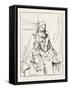 The Blind Beggar-Edwin Bale-Framed Stretched Canvas