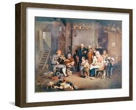 The Blind Fiddler, Illustration from 'Lives of Great Men Told by Great Men', Edited by Richard…-Sir David Wilkie-Framed Giclee Print