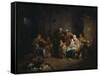 The Blind Fiddler-Sir David Wilkie-Framed Stretched Canvas