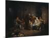 The Blind Fiddler-Sir David Wilkie-Mounted Giclee Print