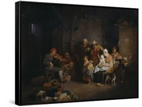 The Blind Fiddler-Sir David Wilkie-Framed Stretched Canvas