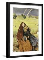 The Blind Girl-John Everett Millais-Framed Giclee Print