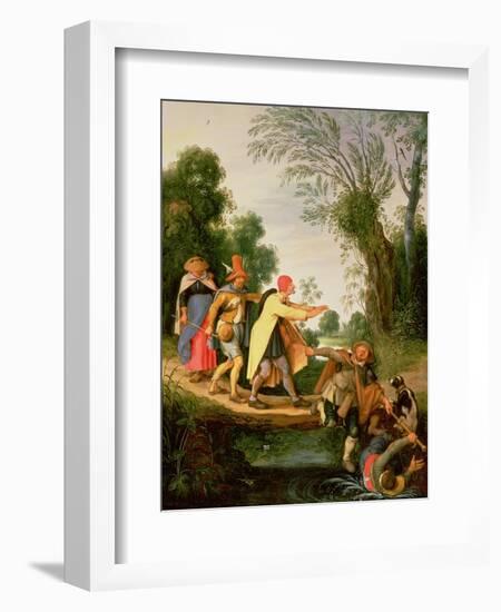 The Blind Leading the Blind-Sebastian Vrancx-Framed Giclee Print