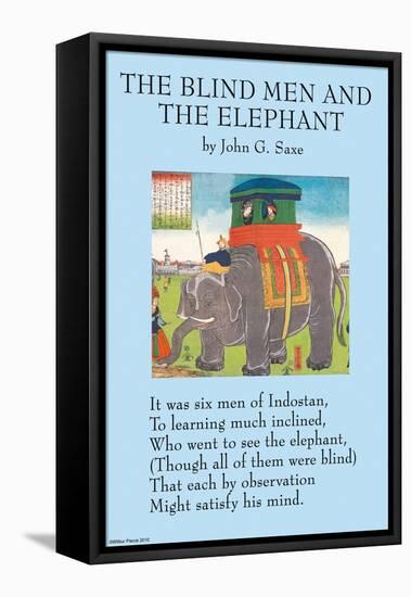 The Blind Men & the Elephant-null-Framed Stretched Canvas