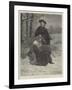 The Blind Minstrel and His Daughter-Davidson Knowles-Framed Giclee Print