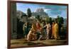 The Blind of Jericho, or Christ Healing the Blind, 1650-Nicolas Poussin-Framed Giclee Print