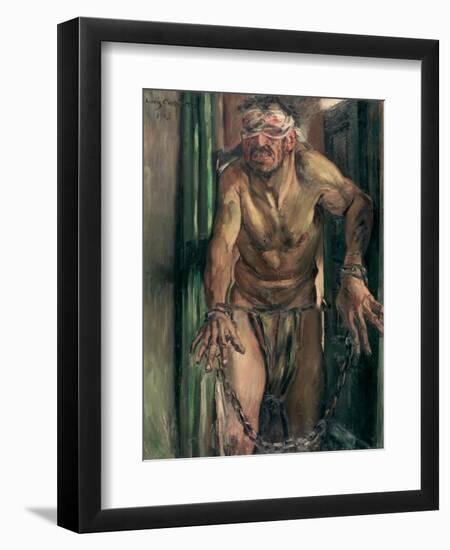 The Blinded Samson, 1912-Lovis Corinth-Framed Giclee Print