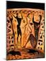 The Blinding of Polyphemus, 7th circa BCE, Early Attic Amphora, Black-Figured-null-Mounted Giclee Print