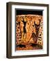 The Blinding of Polyphemus, 7th circa BCE, Early Attic Amphora, Black-Figured-null-Framed Giclee Print