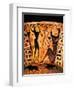The Blinding of Polyphemus, 7th circa BCE, Early Attic Amphora, Black-Figured-null-Framed Giclee Print