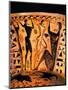 The Blinding of Polyphemus, 7th circa BCE, Early Attic Amphora, Black-Figured-null-Mounted Giclee Print