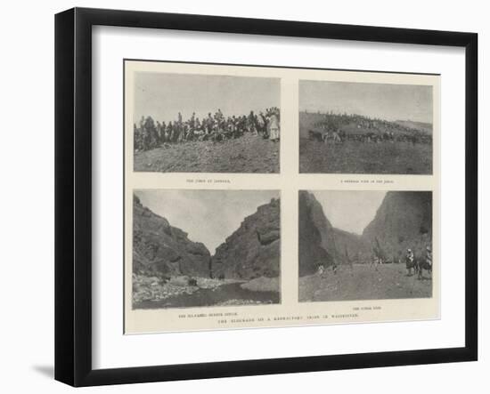 The Blockade of a Refractory Tribe in Waziristan-null-Framed Giclee Print