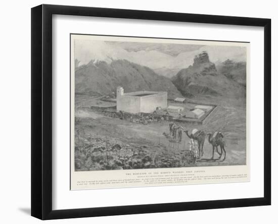 The Blockade of the Mahsud Waziris, Fort Jandola-Henry Charles Seppings Wright-Framed Giclee Print