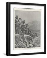 The Blockade of the Mahsud Waziris-Richard Caton Woodville II-Framed Giclee Print