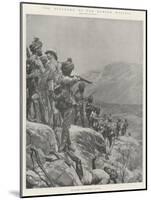 The Blockade of the Mahsud Waziris-Richard Caton Woodville II-Mounted Giclee Print