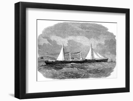 The Blockade Runner 'Lizzie'; American Civil War, 1864-null-Framed Photographic Print