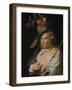 The Blond Sheperdess, 1624-Paulus Moreelse-Framed Giclee Print