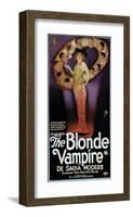 The Blonde Vampire - 1922-null-Framed Giclee Print