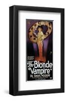 The Blonde Vampire - 1922-null-Framed Giclee Print