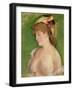 The Blonde with Bare Breasts, 1878-Edouard Manet-Framed Giclee Print