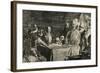 The Blood Compact's Ceremony Between Miguel Lopez De Legazpi (1503-1572) and Sikatuna-null-Framed Giclee Print