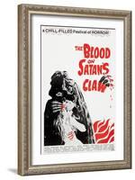 The Blood on Satan's Claw, poster art, 1971-null-Framed Art Print
