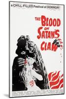 The Blood on Satan's Claw, poster art, 1971-null-Mounted Art Print