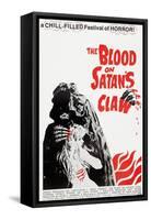 The Blood on Satan's Claw, poster art, 1971-null-Framed Stretched Canvas