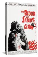 The Blood on Satan's Claw, poster art, 1971-null-Stretched Canvas