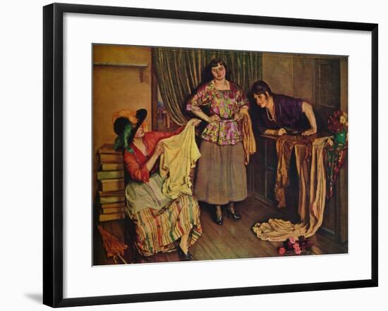 'The Blouse Shop', 1925-Isabel Codrington-Framed Giclee Print