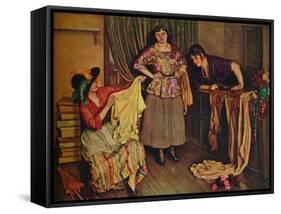 'The Blouse Shop', 1925-Isabel Codrington-Framed Stretched Canvas