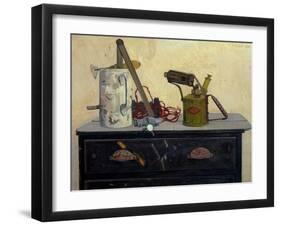 The Blow Lamp-Claude Rogers-Framed Giclee Print