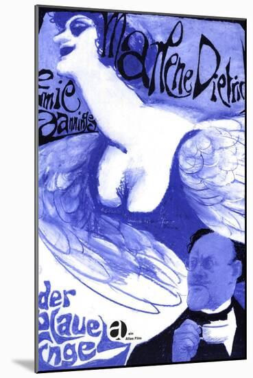 The Blue Angel, 1930 (Der Blaue Engel)-null-Mounted Giclee Print