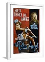 The Blue Angel, Marlene Dietrich, Emil Jannings, 1930-null-Framed Art Print