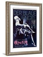 The Blue Angel-null-Framed Art Print